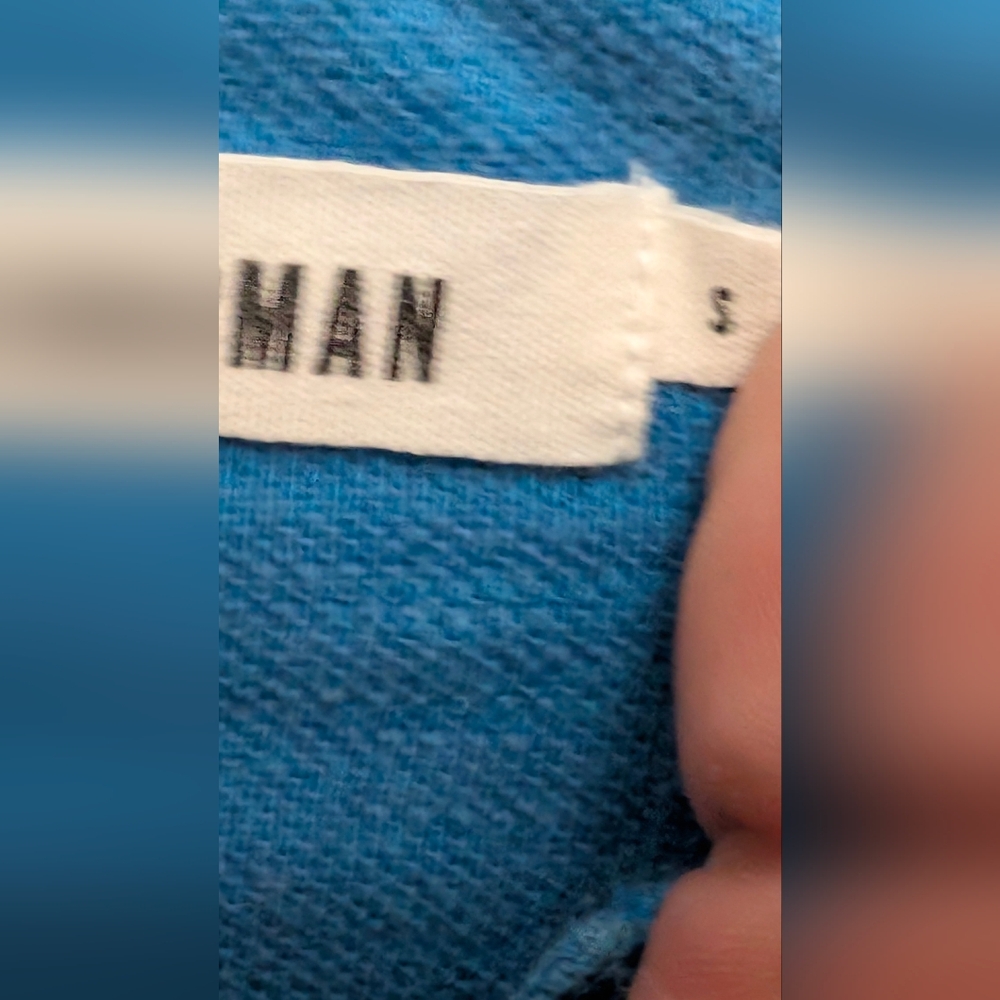Ben Sherman Blue and White Striped Polo Shirt, Small - Picture 4 of 8